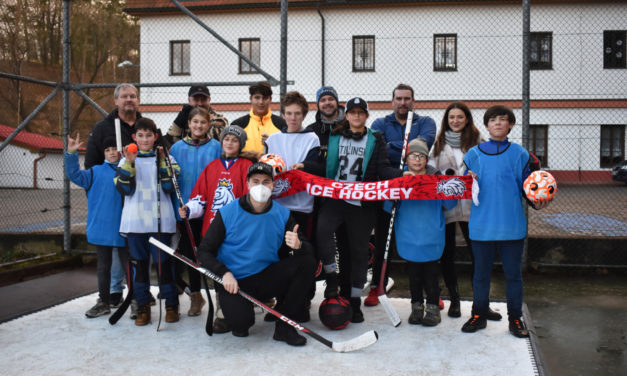 17.12.2021 – Návštěva sportovců a dokumentaristů ze Sportisima